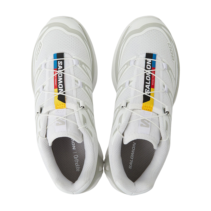 살로몬(SALOMON) XT-6 화이트 러닝화 (남여공용) L41252900