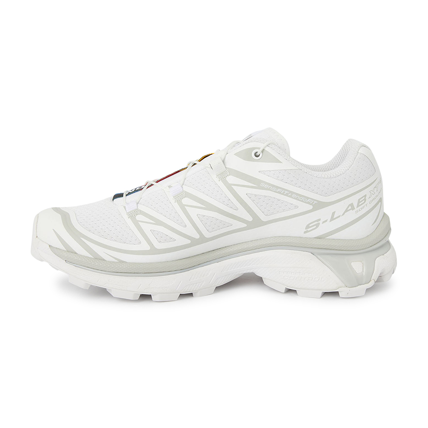 살로몬(SALOMON) XT-6 화이트 러닝화 (남여공용) L41252900