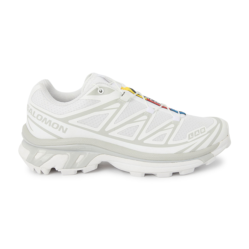 살로몬(SALOMON) XT-6 화이트 러닝화 (남여공용) L41252900