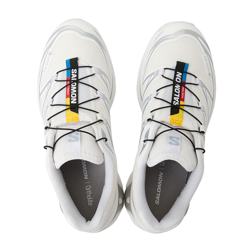 살로몬(SALOMON) XT-6 GTX 화이트 러닝화 (남여공용) L47581100