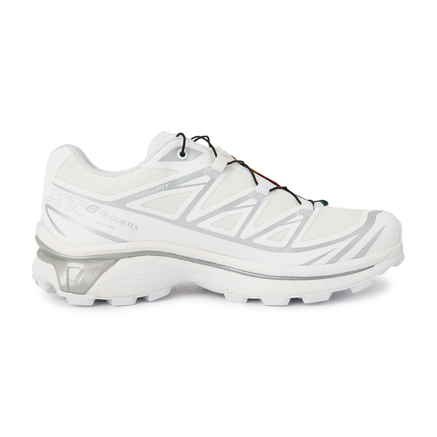살로몬(SALOMON) XT-6 GTX 화이트 러닝화 (남여공용) L47581100