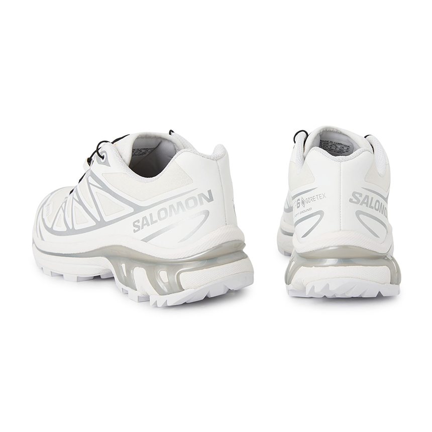 살로몬(SALOMON) XT-6 GTX 화이트 러닝화 (남여공용) L47581100