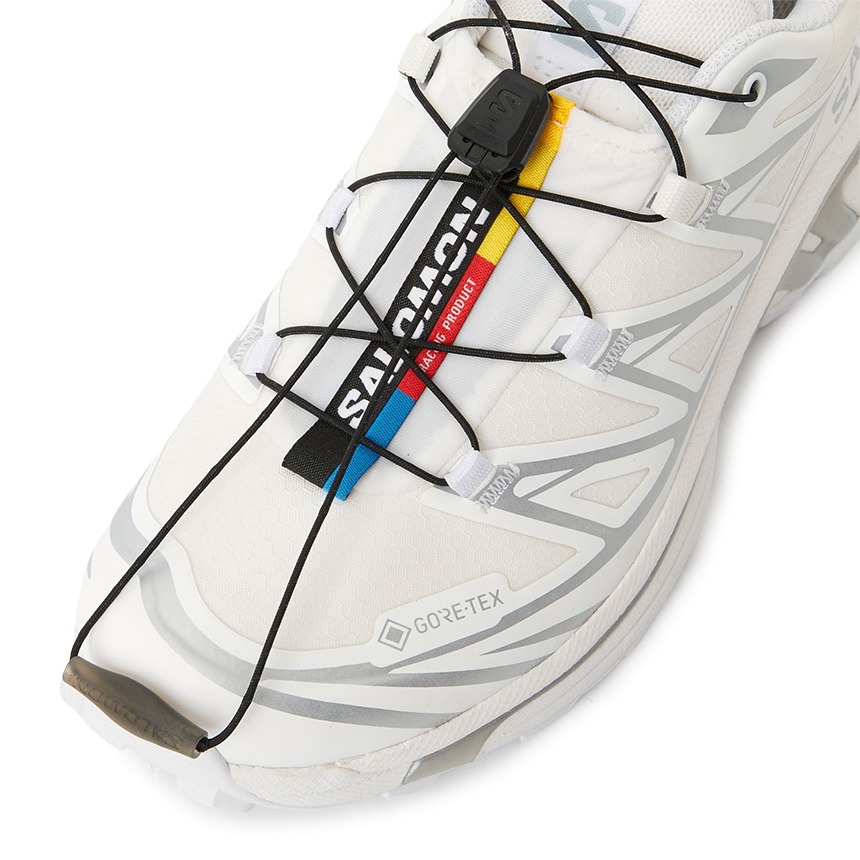 살로몬(SALOMON) XT-6 GTX 화이트 러닝화 (남여공용) L47581100