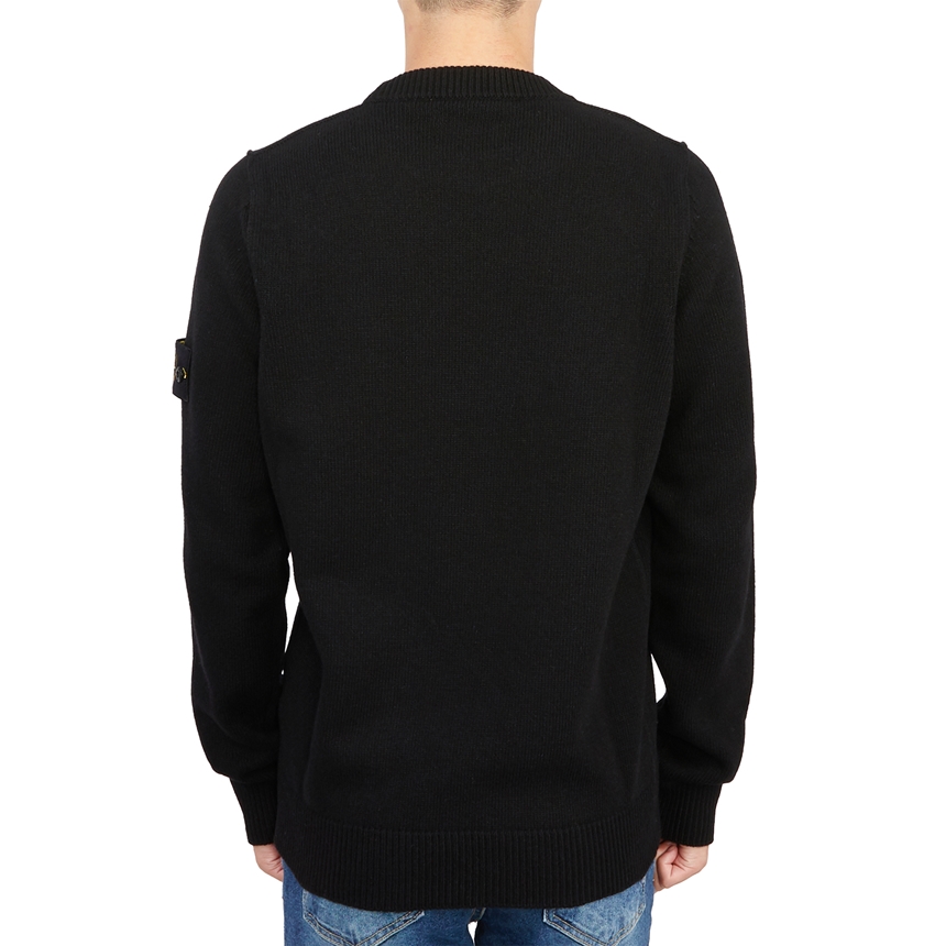 스톤아일랜드(STONE ISLAND) 와펜 남자 울 니트 7715508A3 V0029