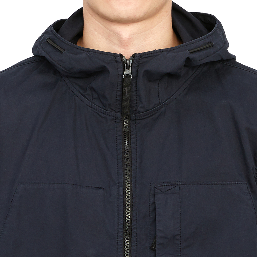 스톤아일랜드(STONE ISLAND) 수피마 와펜 남자 후드 자켓 781543310 V0020
