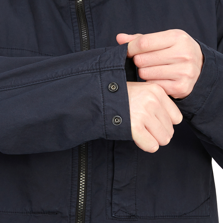 스톤아일랜드(STONE ISLAND) 수피마 와펜 남자 후드 자켓 781543310 V0020