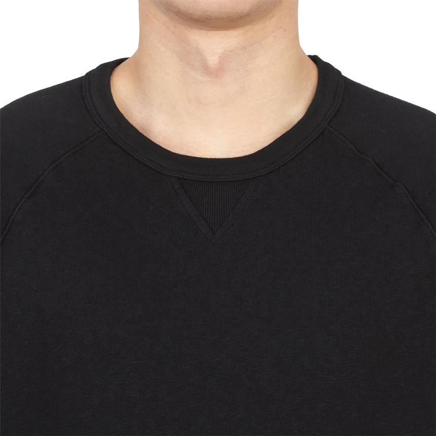 스톤아일랜드(STONE ISLAND) 올드 트리트먼트 와펜 남자 크루넥 긴팔 맨투맨 티셔츠 781566360 V0029