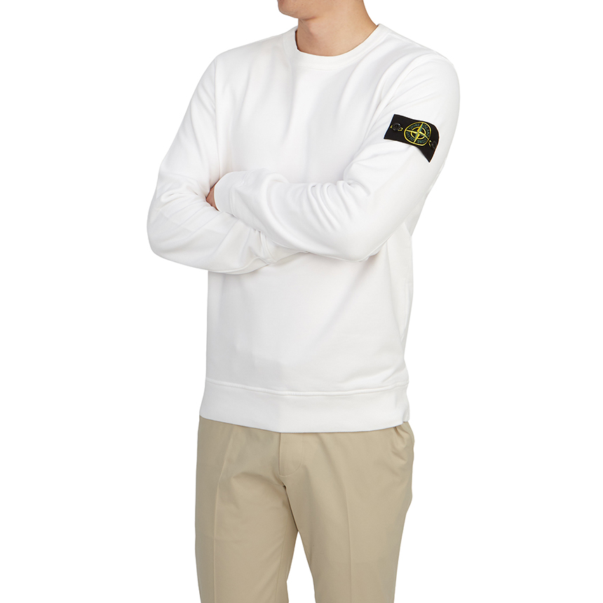 스톤아일랜드(STONE ISLAND) 남성 기모 맨투맨 791562420 V0001