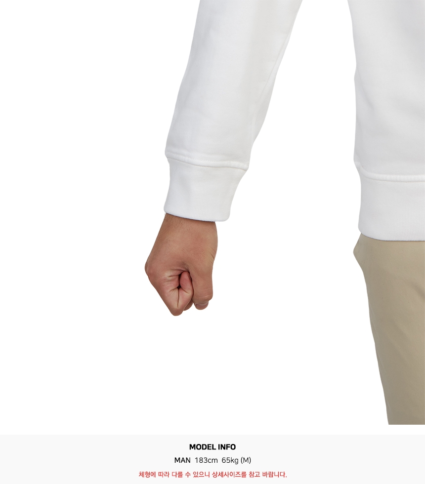 스톤아일랜드(STONE ISLAND) 남성 기모 맨투맨 791562420 V0001