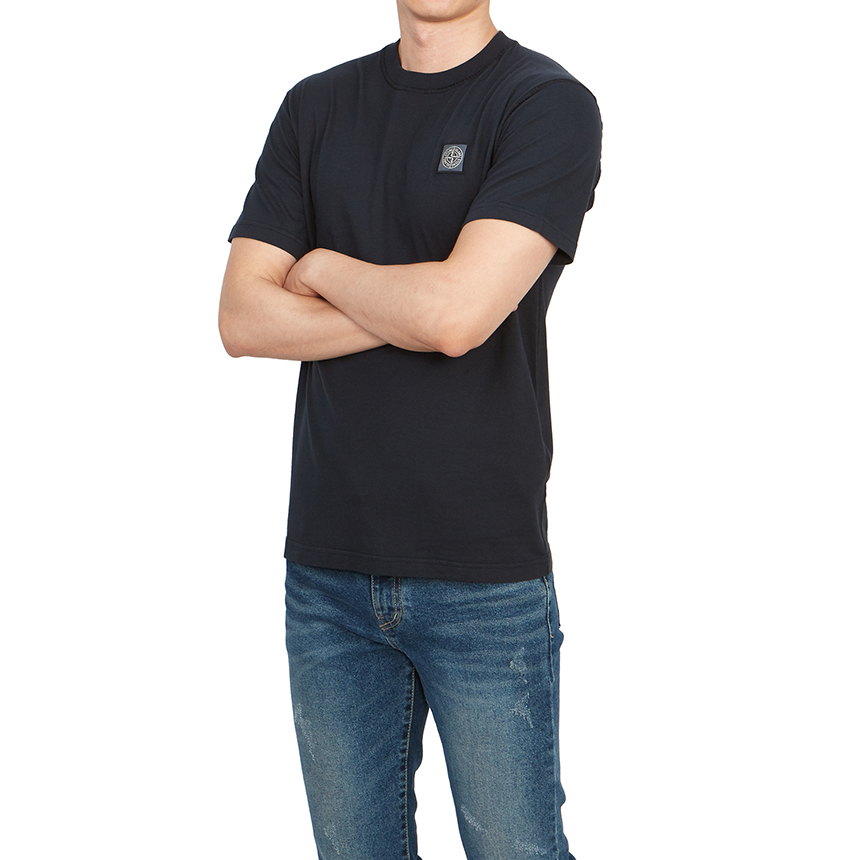 스톤아일랜드(STONE ISLAND) 스크래치 남성 반팔티셔츠 801523757 A0020 SB_801523757 A0020_026
