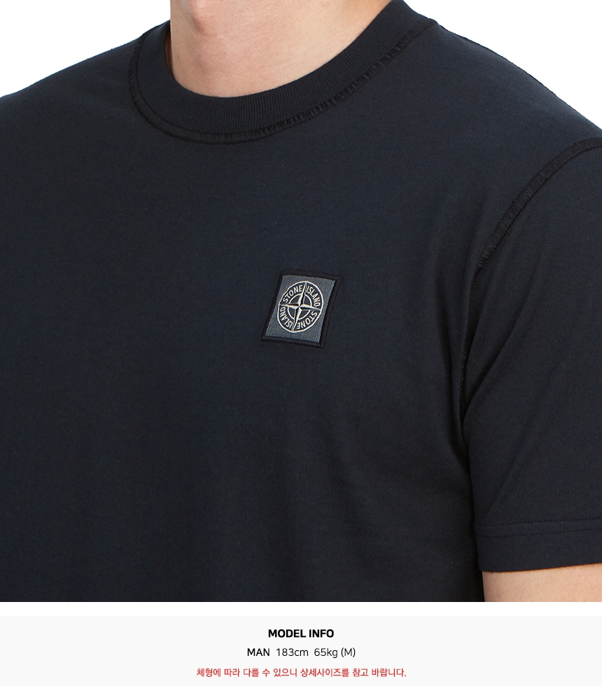 스톤아일랜드(STONE ISLAND) 스크래치 남성 반팔티셔츠 801523757 A0020 SB_801523757 A0020_026