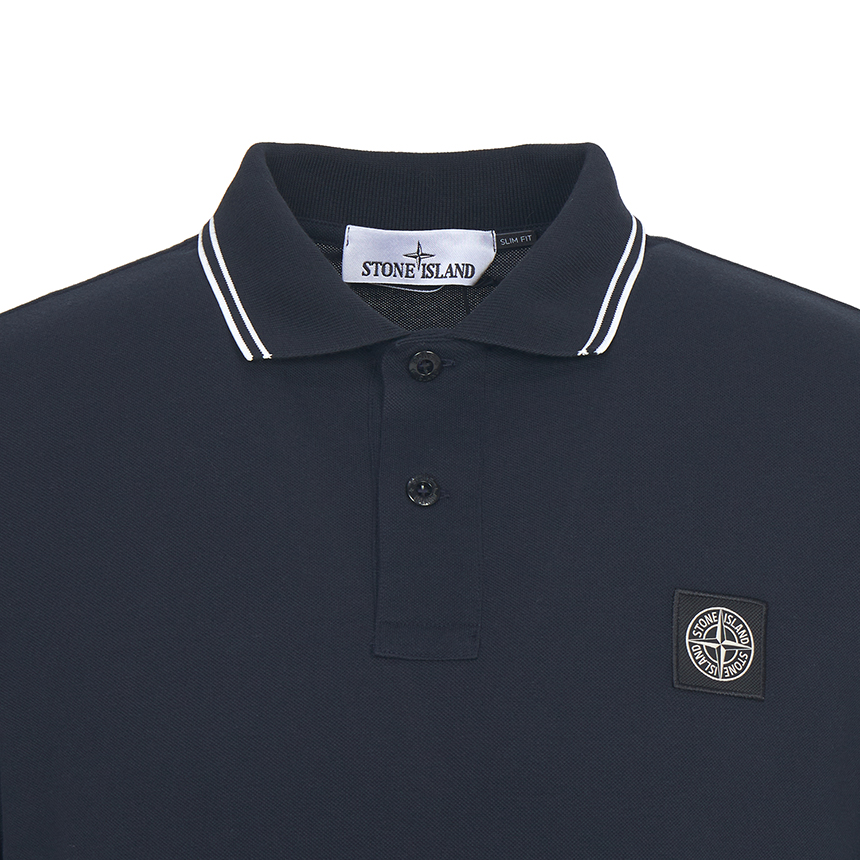 스톤아일랜드(STONE ISLAND) 남성 카라 반팔티셔츠 L1S152200010 S0018 V0020