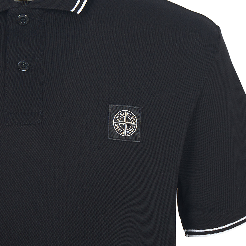 스톤아일랜드(STONE ISLAND) 남성 카라 반팔티셔츠 L1S152200010 S0018 V0029