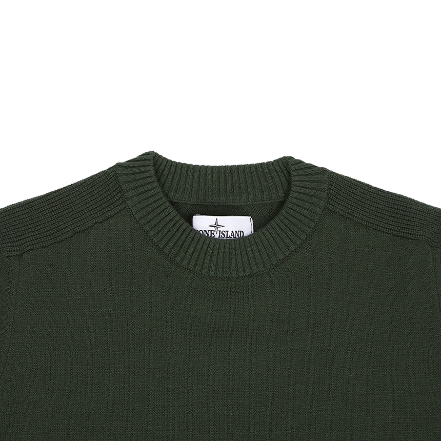 스톤아일랜드키즈(STONE ISLAND KIDS) 와펜 키즈 울 니트 7716505A7 V0058 6A8A