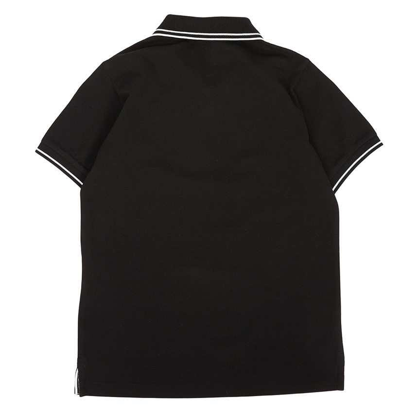 스톤아일랜드키즈(STONE ISLAND KIDS) 로고 패치 키즈 카라 반팔티셔츠 (성인착용가능) 781621348 V0029 10A12A