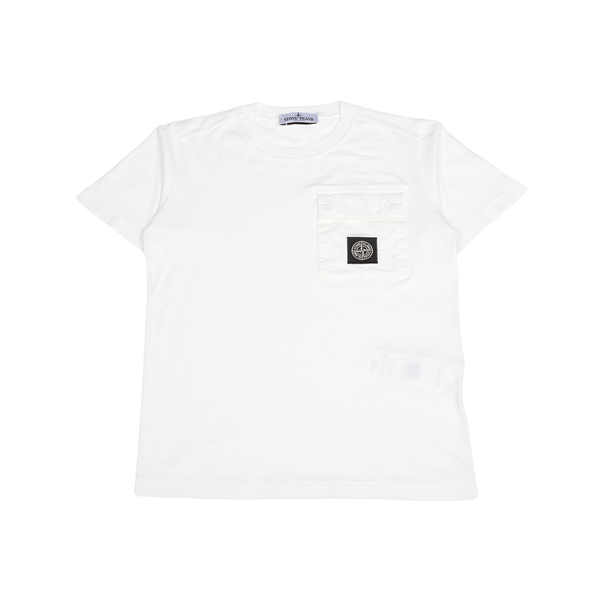 스톤아일랜드키즈(STONE ISLAND KIDS) 스크래치 반팔티셔츠 801620247 V0001 10A12A (성인착용가능) SA_801620247 V0001 10A12A_058