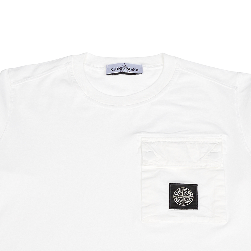스톤아일랜드키즈(STONE ISLAND KIDS) 스크래치 반팔티셔츠 801620247 V0001 10A12A (성인착용가능) SA_801620247 V0001 10A12A_058