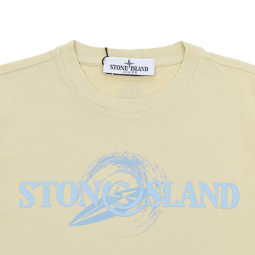 스톤아일랜드키즈(STONE ISLAND KIDS) 반팔티셔츠 801621073 V0091 8A