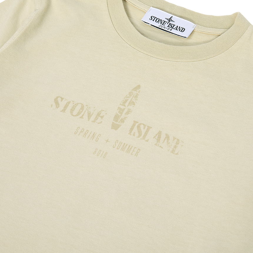 스톤아일랜드키즈(STONE ISLAND KIDS) 반팔티셔츠 801621079 V0091 8A