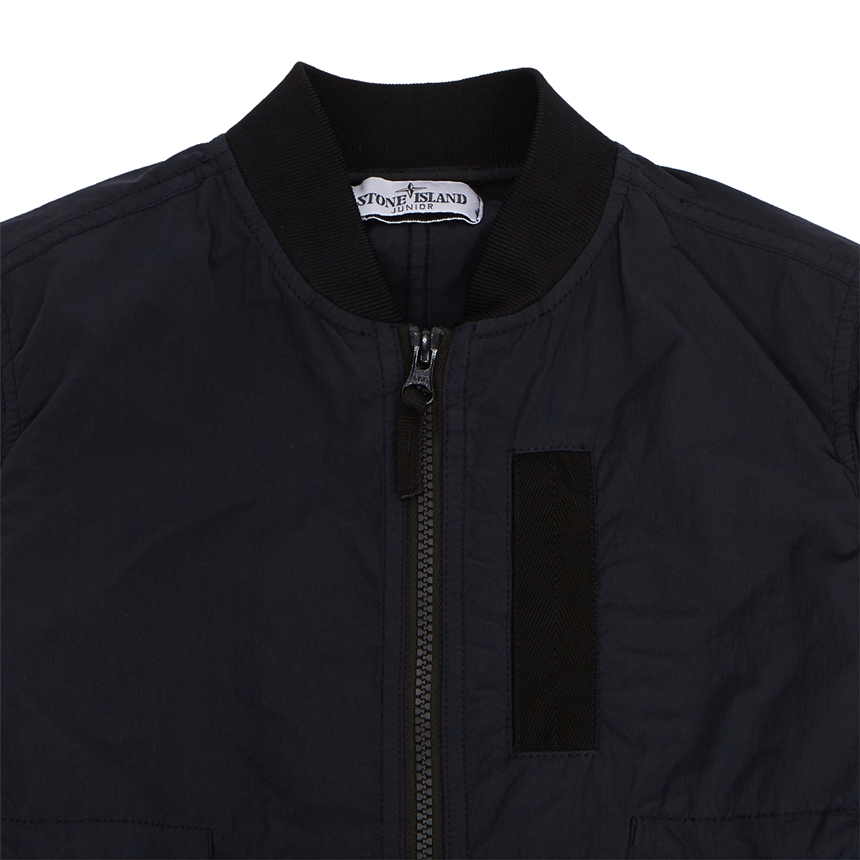스톤아일랜드키즈(STONE ISLAND KIDS) 바람막이 점퍼 801640430 V0020 8A