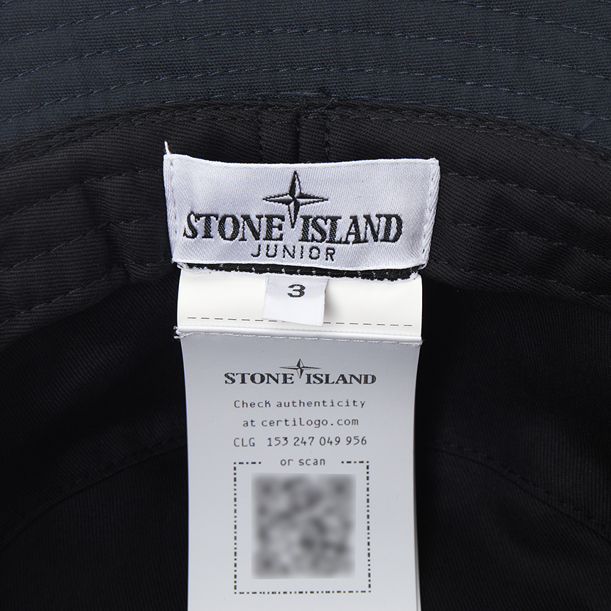 스톤아일랜드키즈(STONE ISLAND KIDS) 버킷햇 벙거지 모자 K1S169100004 S0065 V0020