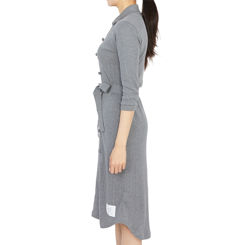 톰브라운(THOM BROWNE) 여성 7부 롱 원피스 FJD098A 08026 035