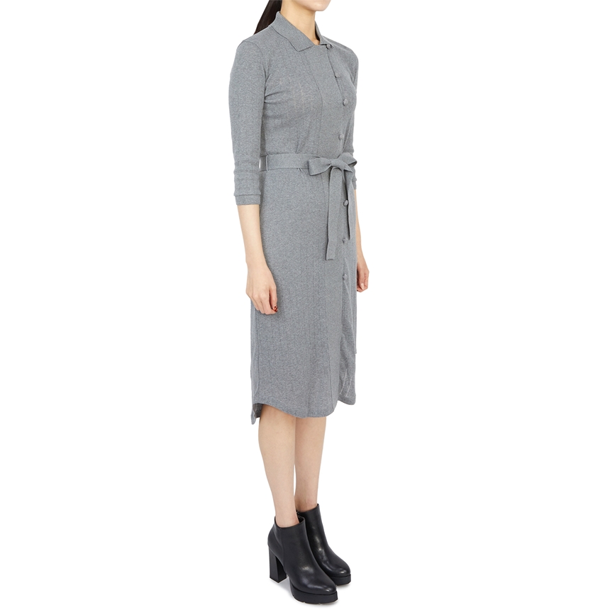 톰브라운(THOM BROWNE) 여성 7부 롱 원피스 FJD098A 08026 035