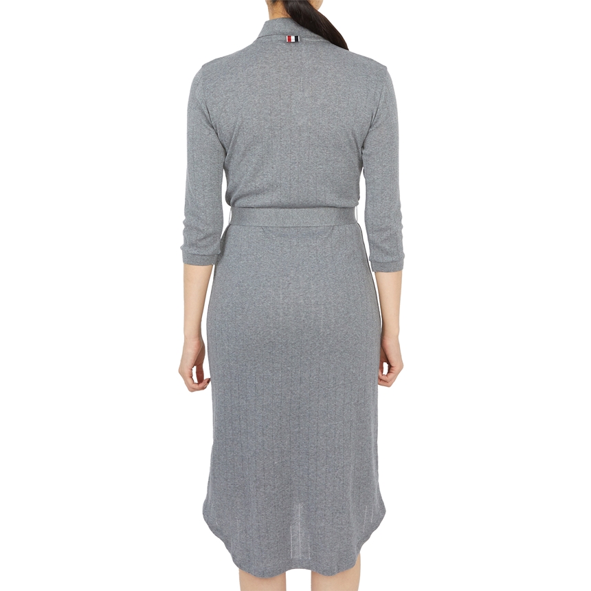 톰브라운(THOM BROWNE) 여성 7부 롱 원피스 FJD098A 08026 035