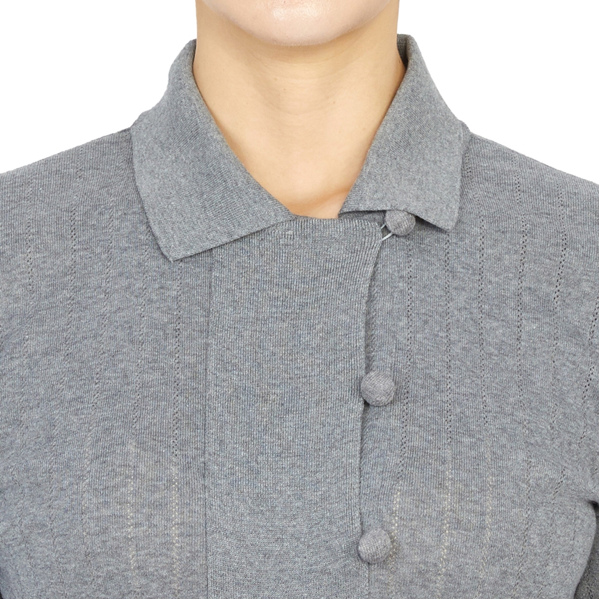 톰브라운(THOM BROWNE) 여성 7부 롱 원피스 FJD098A 08026 035