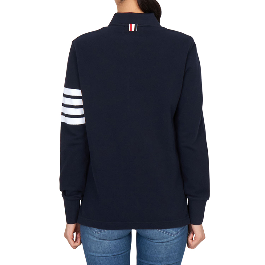 톰브라운(THOM BROWNE) 여성 카라 긴팔티셔츠 FJP053G 07976 415