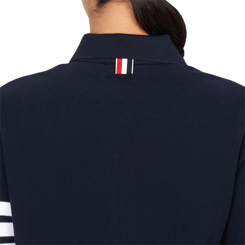 톰브라운(THOM BROWNE) 여성 카라 긴팔티셔츠 FJP053G 07976 415