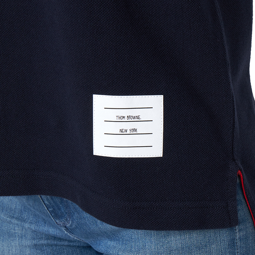 톰브라운(THOM BROWNE) 여성 카라 긴팔티셔츠 FJP053G 07976 415