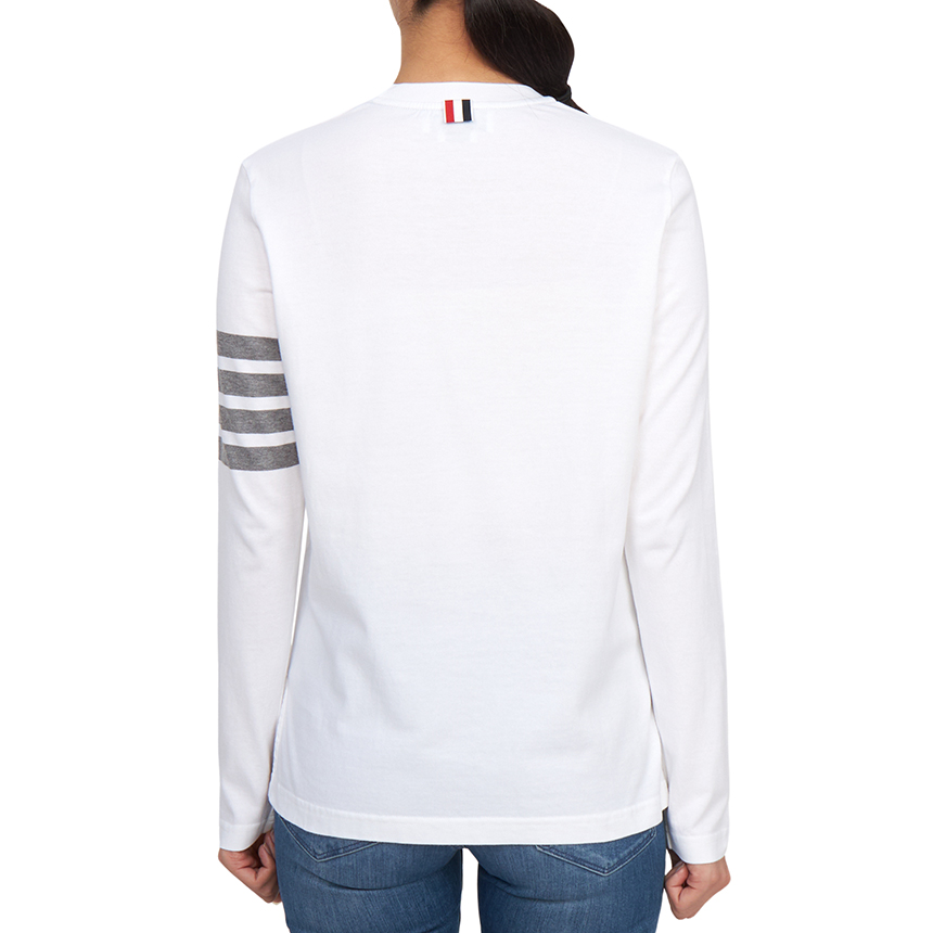톰브라운(THOM BROWNE) 여성 긴팔티셔츠 FJS103G 07862 100