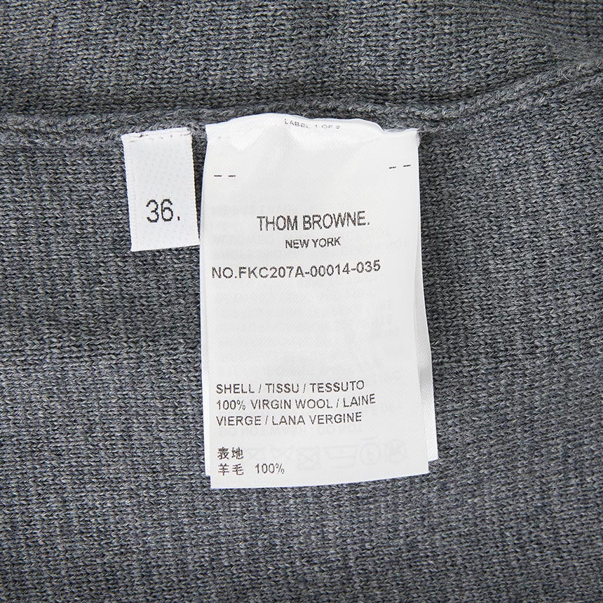 톰브라운(THOM BROWNE) 여성 가디건 FKC207A 00014 035