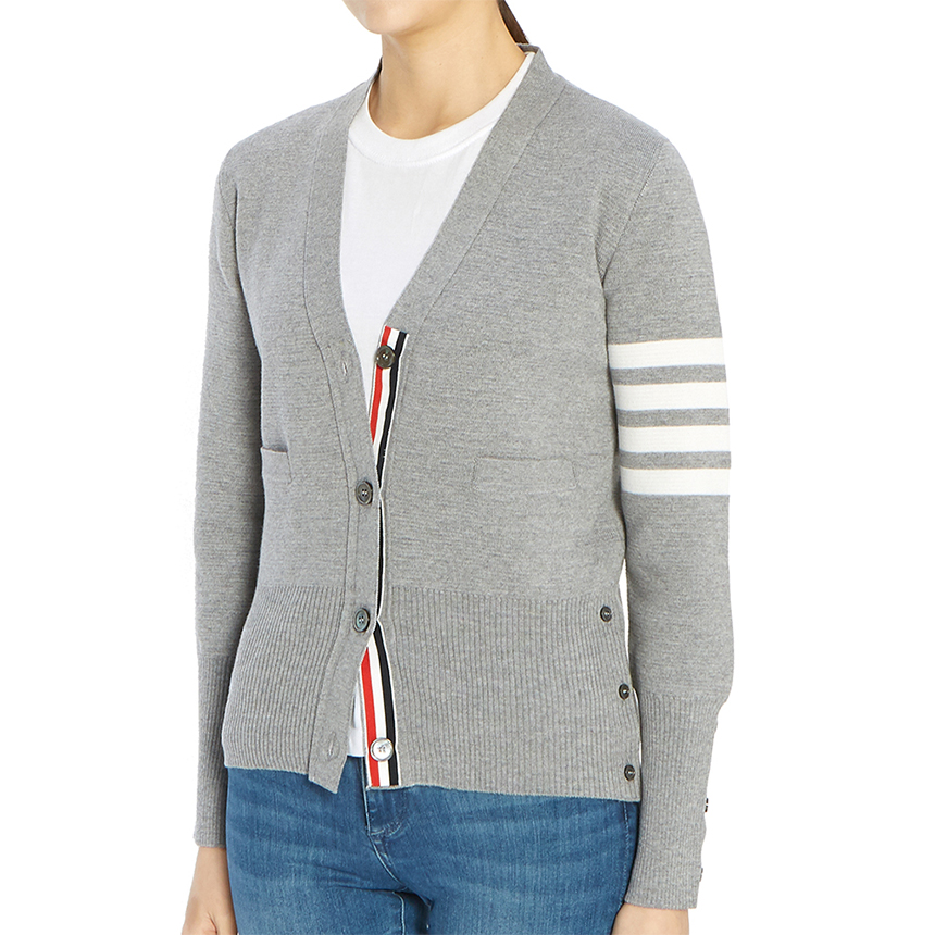 톰브라운(THOM BROWNE) 여성 가디건 FKC207A 00014 055