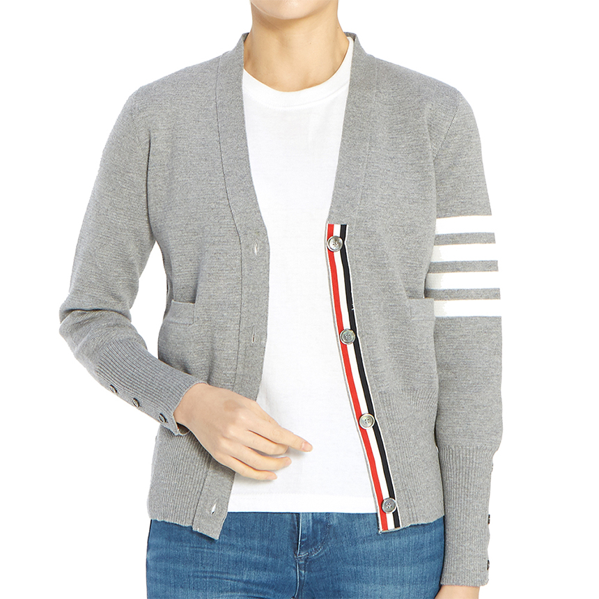 톰브라운(THOM BROWNE) 여성 가디건 FKC207A 00014 055