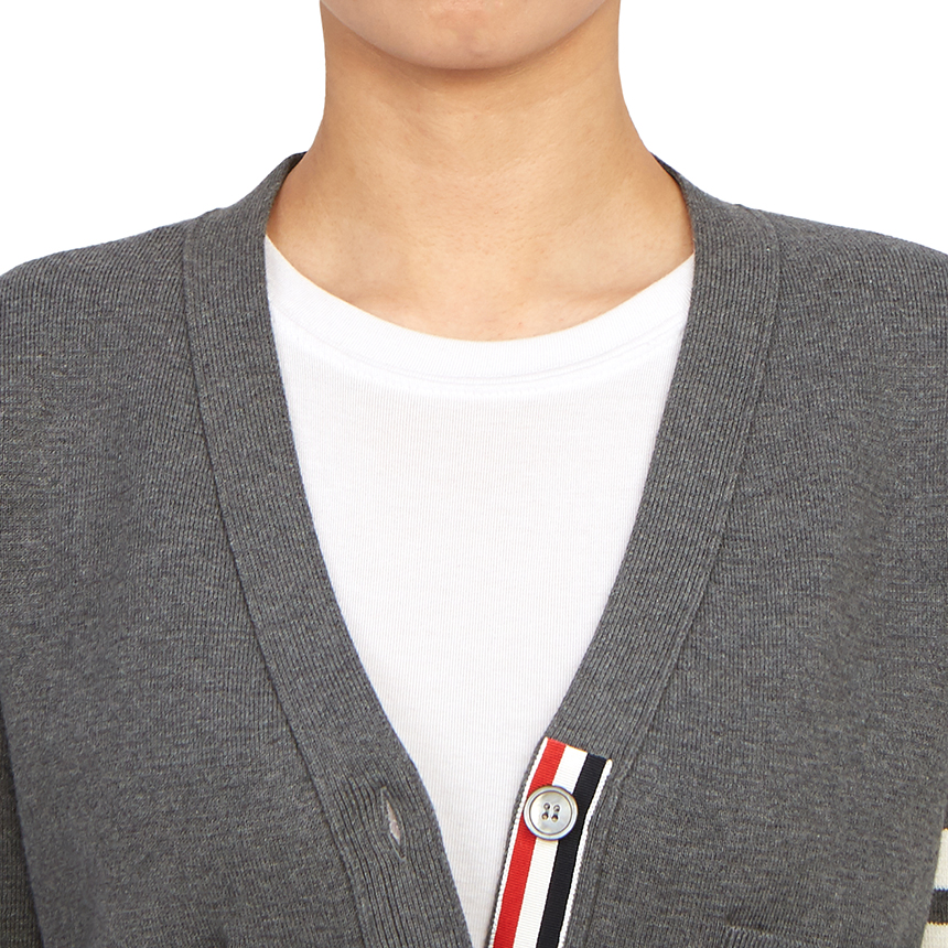 톰브라운(THOM BROWNE) 여성 가디건 FKC207A 00219 035
