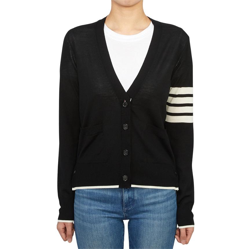 톰브라운(THOM BROWNE) 여성 가디건 FKC334D Y1014 001