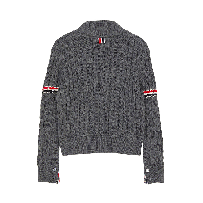 톰브라운(THOM BROWNE) 여성 카라 가디건 FKC621A Y1024 035