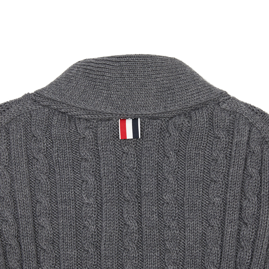 톰브라운(THOM BROWNE) 여성 카라 가디건 FKC621A Y1024 035