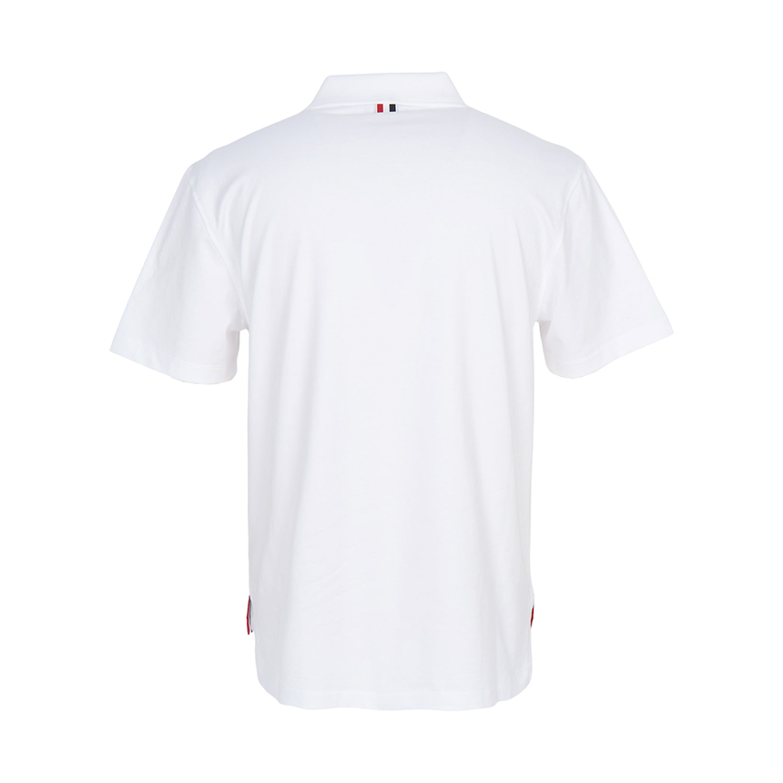 톰브라운(THOM BROWNE) 남성 카라 반팔티셔츠 MJP052A 00042 100