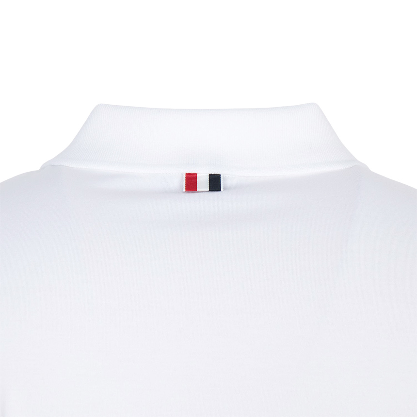 톰브라운(THOM BROWNE) 남성 카라 반팔티셔츠 MJP052A 00042 100