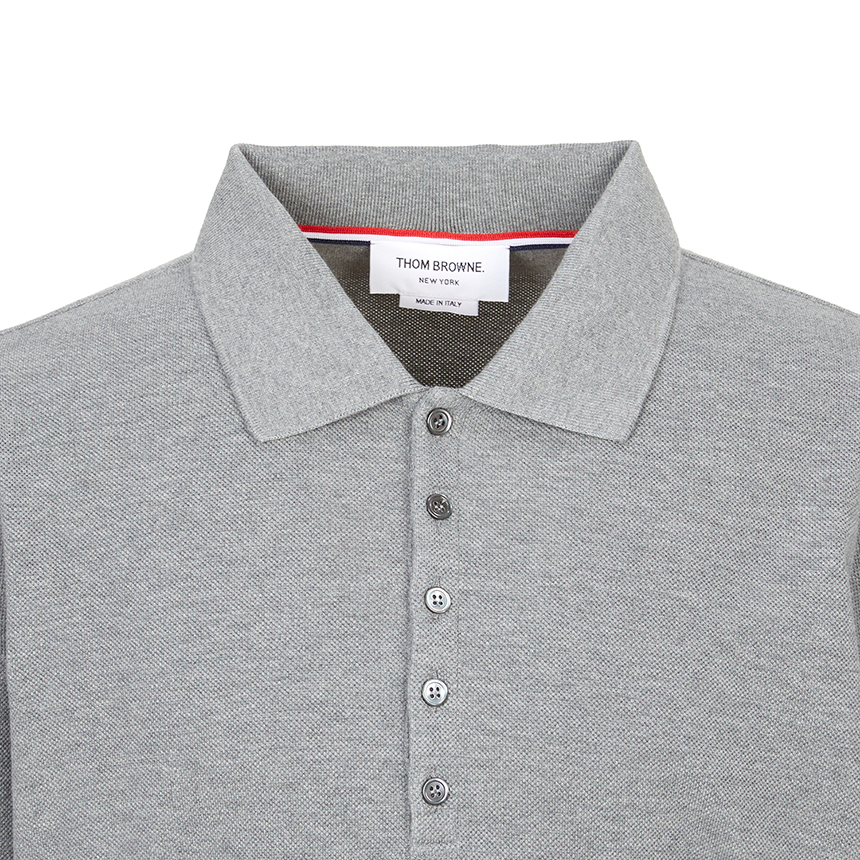 톰브라운(THOM BROWNE) 남성 카라 긴팔티셔츠 MJP137G 07976 035