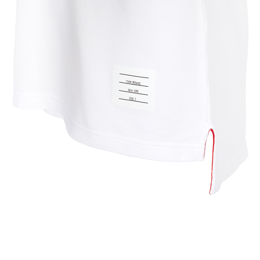 톰브라운(THOM BROWNE) 남성 카라 긴팔티셔츠 MJP137G 07976 100
