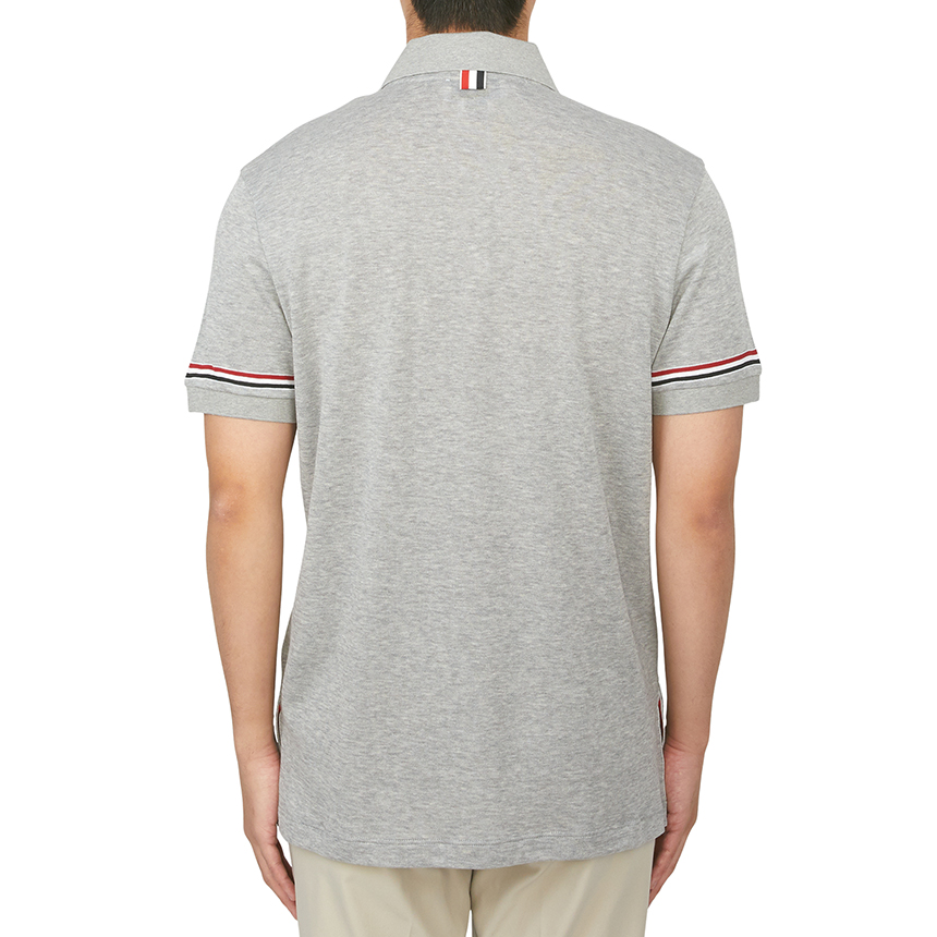 톰브라운(THOM BROWNE) 남성 카라 반팔티셔츠 MJP193A J0129 035