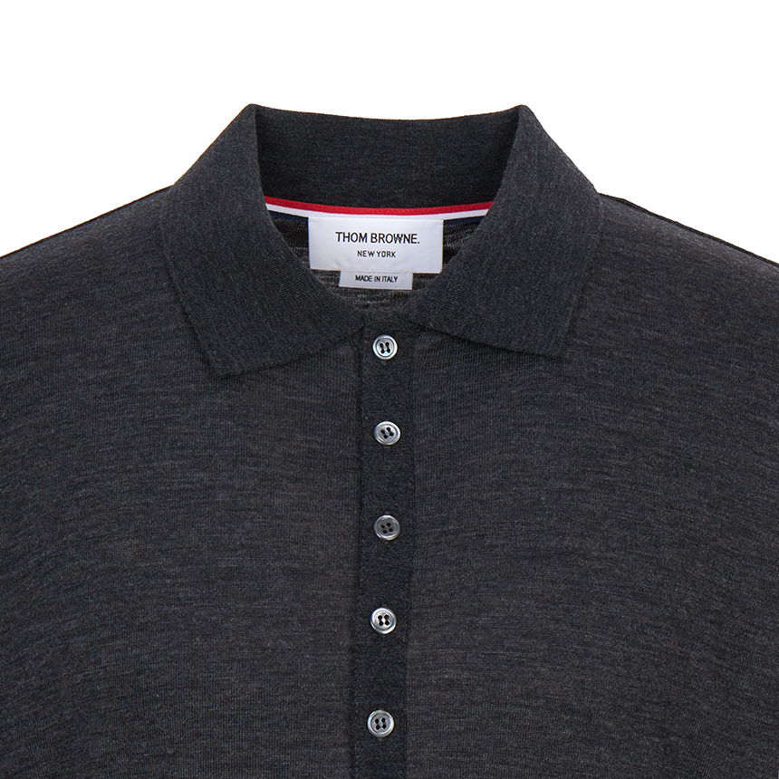 톰브라운(THOM BROWNE) 남성 반팔 니트 MJP228A J0213 015