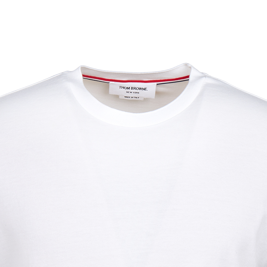 톰브라운(THOM BROWNE) 남성 반팔티셔츠 MJS168G 07862 100