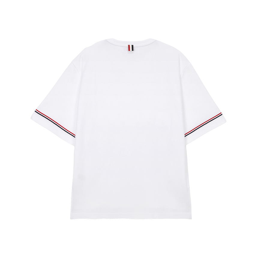 톰브라운(THOM BROWNE) 남성 반팔티셔츠 MJS282A J0199 100