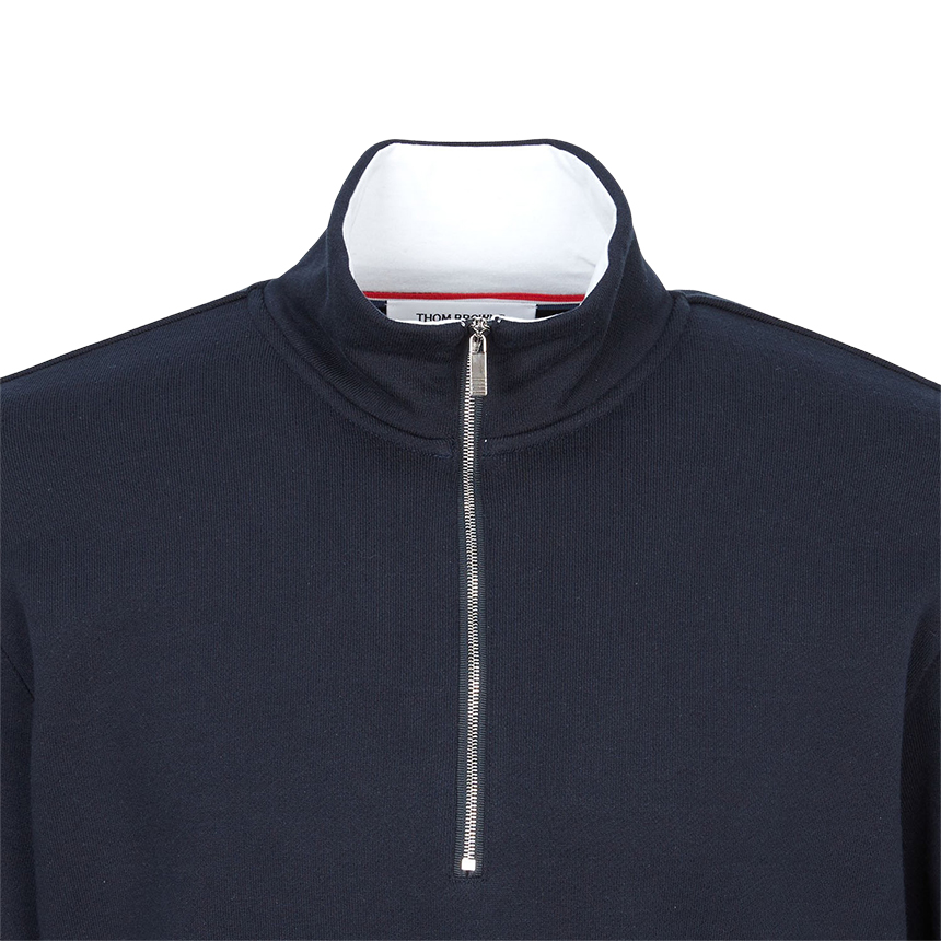 톰브라운(THOM BROWNE) 남성 반집업 맨투맨 MJT503A 03037 415