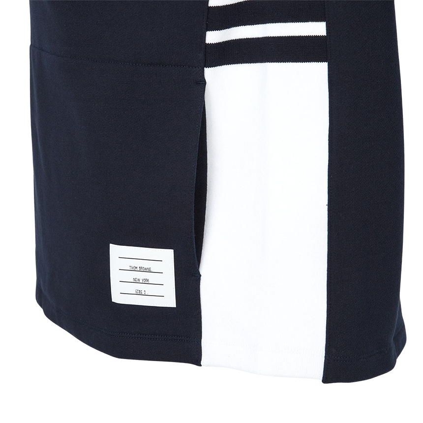 톰브라운(THOM BROWNE) 남성 반집업 맨투맨 MJT503A 03037 415